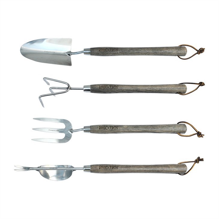 long handled hand trowel set