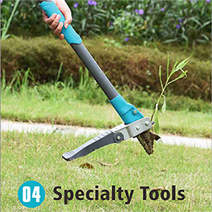 گھاس کاٹنے میں فنگر ویڈر کا استعمال